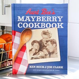 Aunt Bee’s Mayberry Cookbook in a kitchen