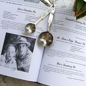 Open recipe pages from Aunt Bee’s Mayberry Cookbook