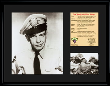 Barney Fife Framed Portrait Collectible original product detail