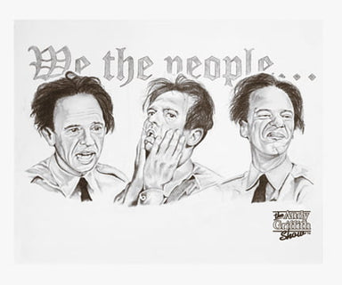 Barney Fife Preamble Lithograph original product detail