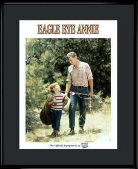 Eagle Eye Annie Framed Fishing Print original product detail