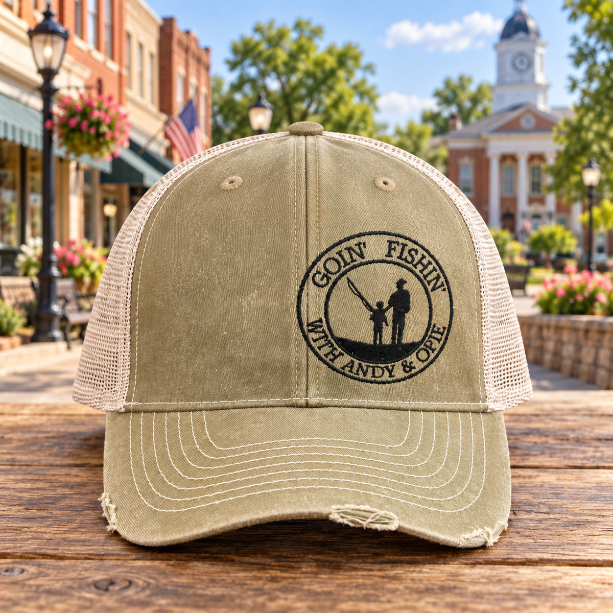 Sage Goin’ Fishin’ Mayberry hat