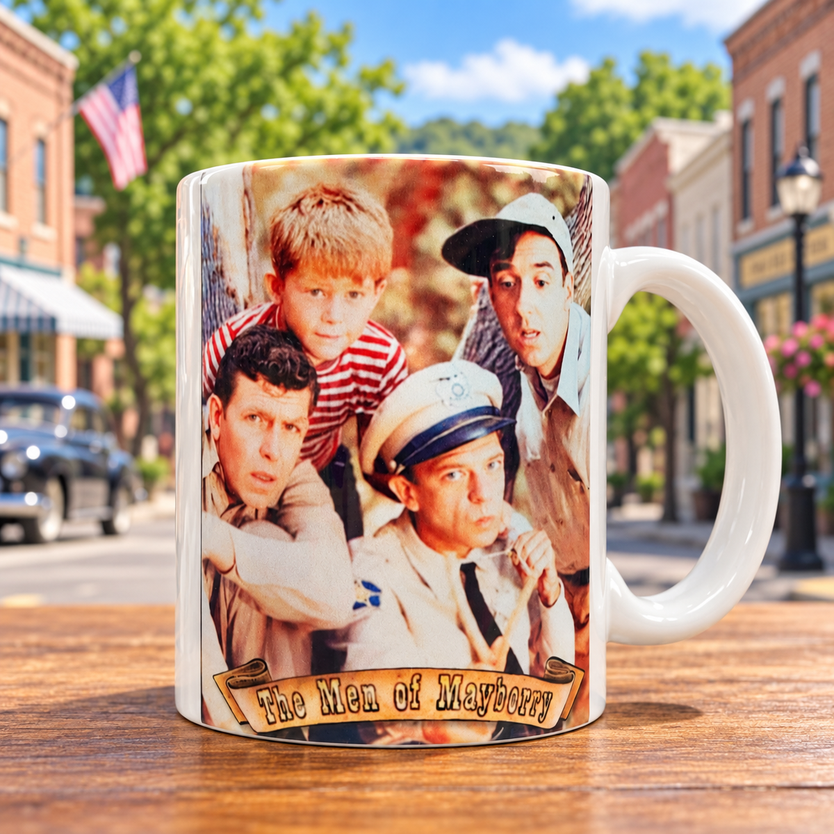 The Men of Mayberry character mug