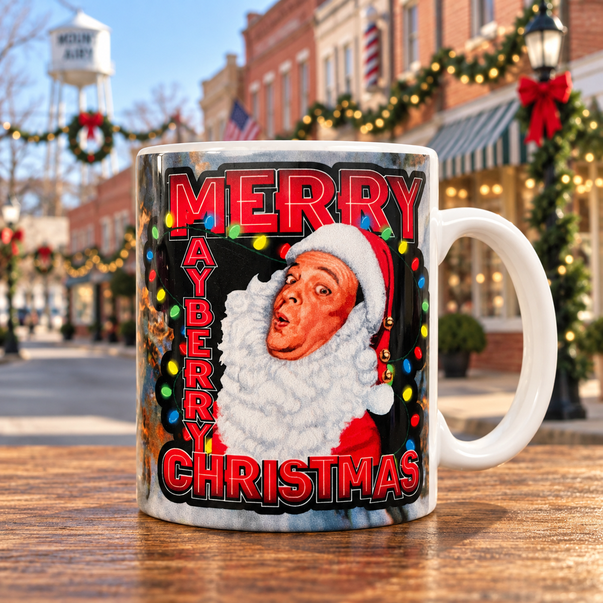 Merry Mayberry Christmas mug