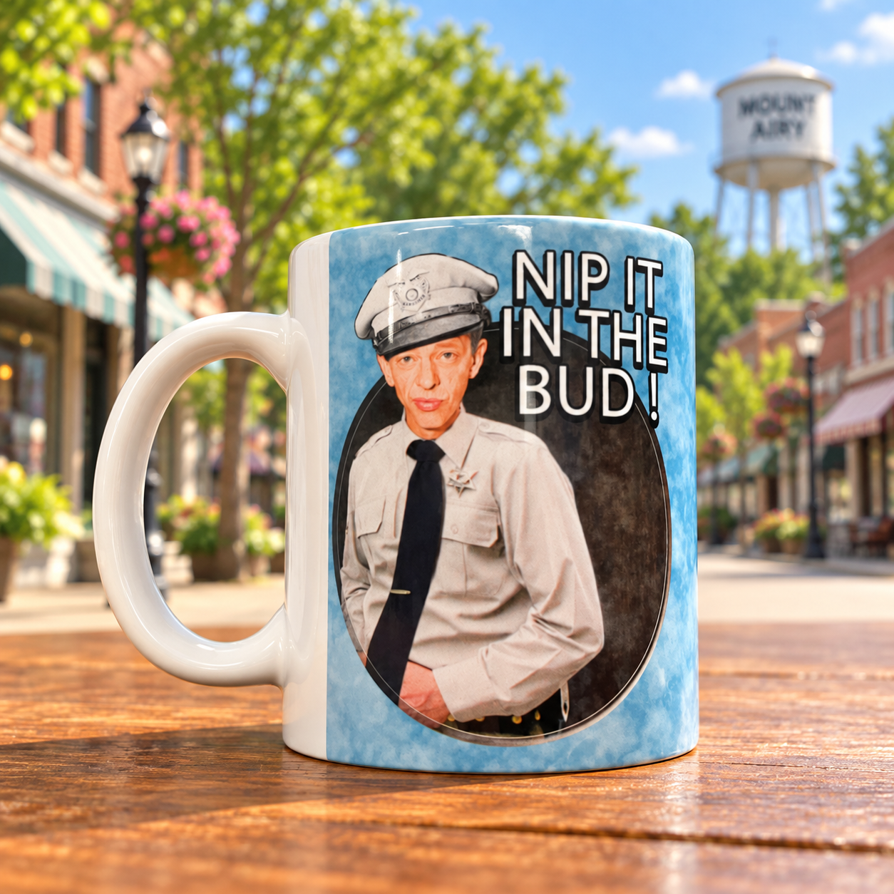 Nip It in the Bud Full Portrait Mayberry Mug - included retail item