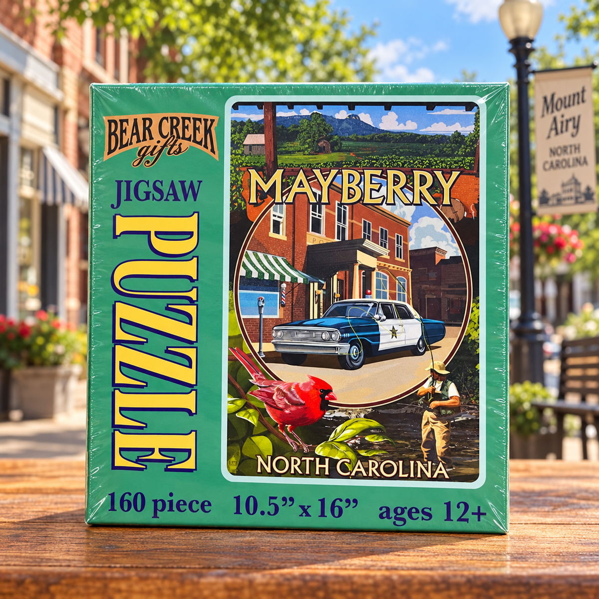 Mayberry Squad Car 160-piece puzzle