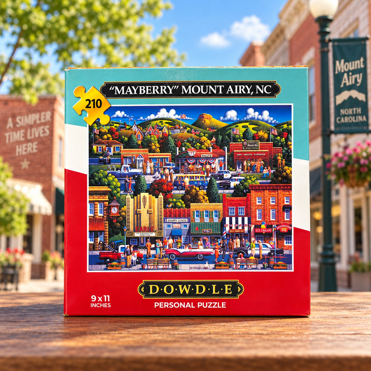 Mayberry Mount Airy 210-piece puzzle