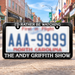 I’d Rather Be Watching The Andy Griffith Show License Plate Holder on Main Street in Mount Airy