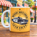 Mayberry Compass Squad Car Mug - Vintage Coordinates - included retail item