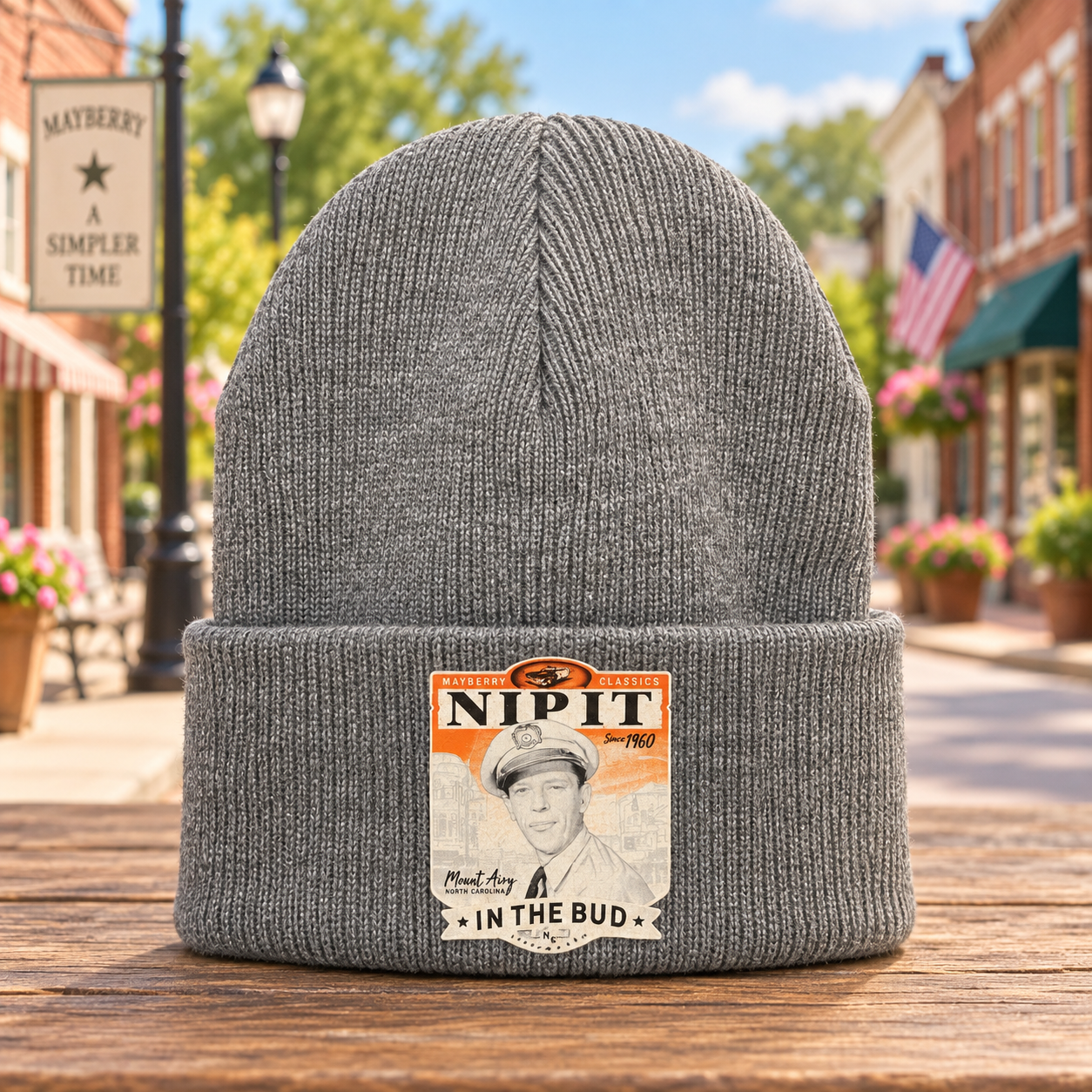 Mayberry Nip It in the Bud Knit Toboggan - included retail item