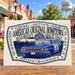 Mayberry Original Hometown squad car sticker displayed on Main Street