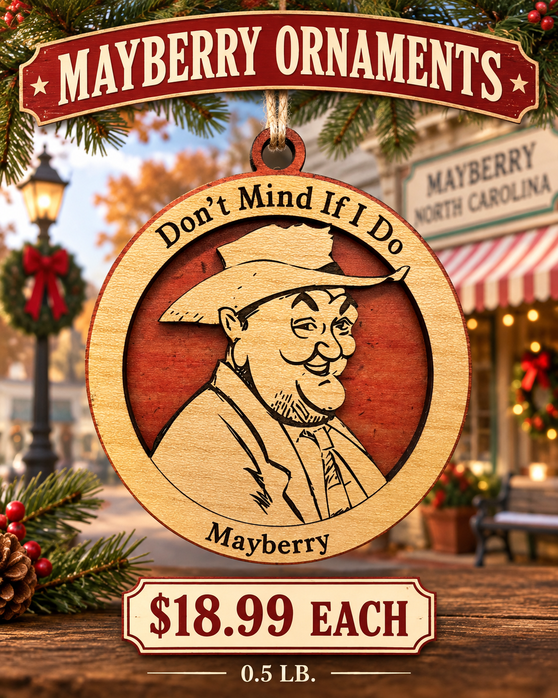 Mayberry souvenir ornament 13