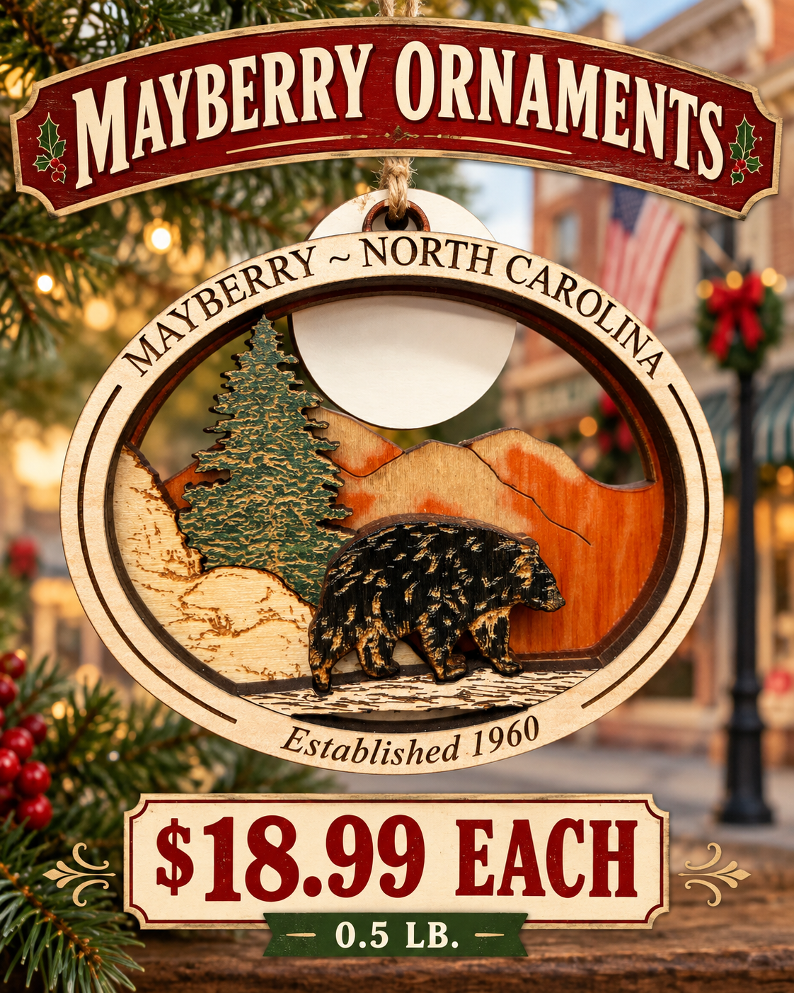 Mayberry souvenir ornament 14
