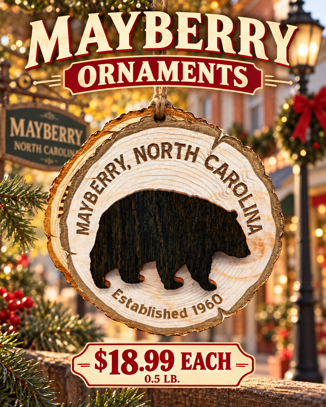 Mayberry souvenir ornament 16