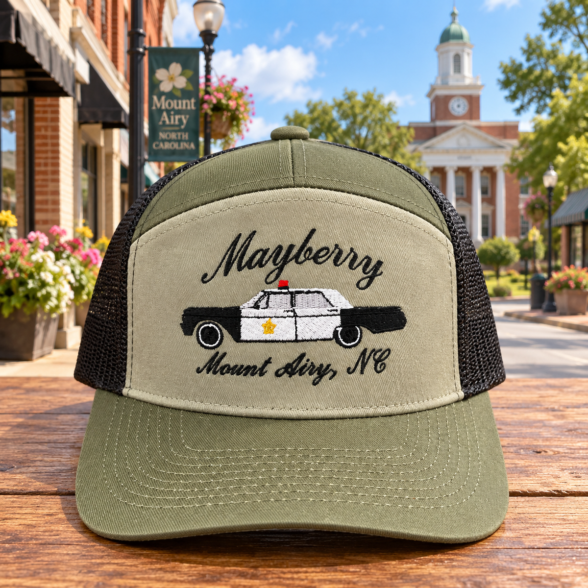 Olive Mayberry squad car hat
