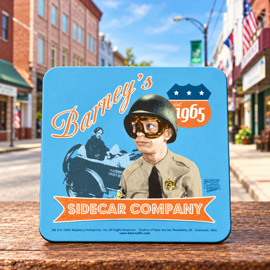 Barney’s Sidecar Mouse Pad on Main Street in Mount Airy