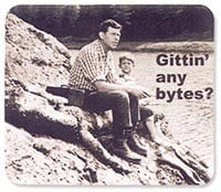 Gittin’ Any Bytes Mayberry Mouse Pad original product detail