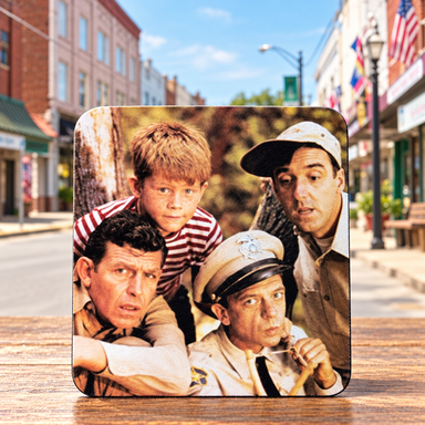 Men of Mayberry Mouse Pad on Main Street in Mount Airy