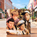 Men of Mayberry Mouse Pad on Main Street in Mount Airy