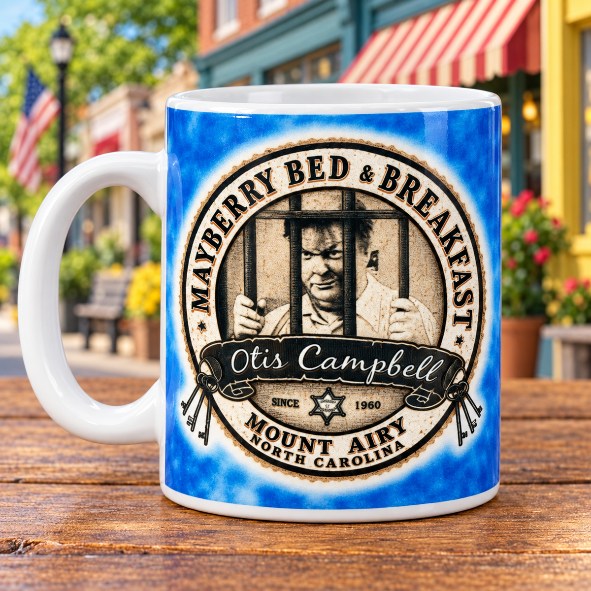 Otis Campbell Mayberry Bed & Breakfast Mug