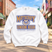 Mayberry Union High Classic Sweatshirt on Main Street in Mount Airy