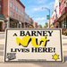 Barney Nut Welcome Mat on Main Street in Mount Airy